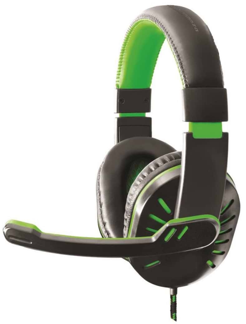 Гарнитура проводная игровая Esperanza EGH330G Green - Фото 1
