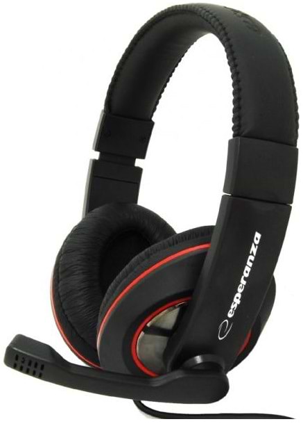 Фото - Гарнитура проводная Esperanza EH118 (5905784768373)