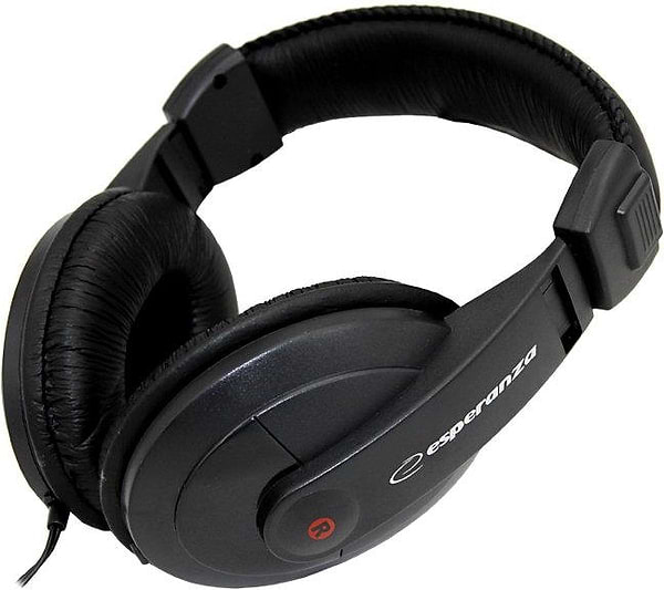 Фото - Навушники повнорозмірні Esperanza EH120 Black