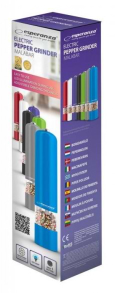 Фото - Мельница для специй Esperanza EKP001V