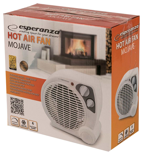 Фото - Тепловентилятор Esperanza Fan Heater Mojave (EHH002)