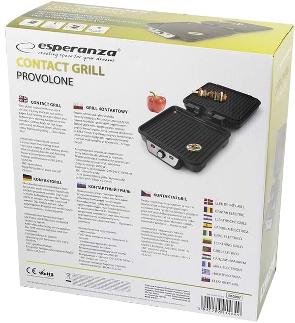 Фото - Гриль-барбекю электрический Esperanza Grill EKG007