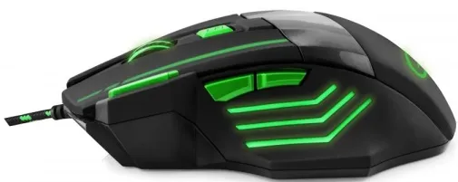 Фото - Мышь проводная Esperanza MX201 WOLF Green
