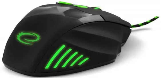 Фото - Мышь проводная Esperanza MX201 WOLF Green