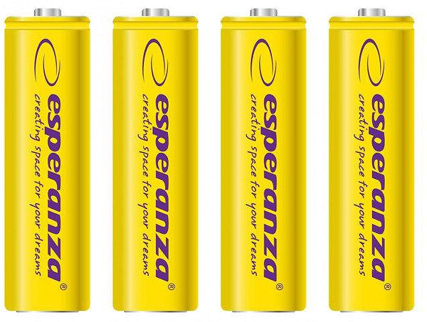 Фото - Акумулятор тип AA Esperanza Ni-MH AA/HR06 2000 mAh BL 4шт Yellow (EZA104Y) Фото - Акумулятор тип AA Esperanza Ni-MH AA/HR06 2000 mAh BL 4шт Yellow (EZA104Y)