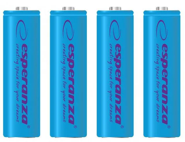 Купить Аккумулятор тип AA Esperanza Ni-MH AA 2000 mAh 4шт Blue (EZA104B) - Фото 1 Аккумулятор тип AA Esperanza Ni-MH AA 2000 mAh 4шт Blue (EZA104B) - Фото 1