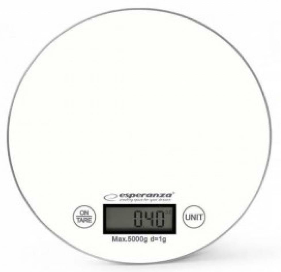 Ваги кухонні Esperanza Scales EKS003W White - Фото 1