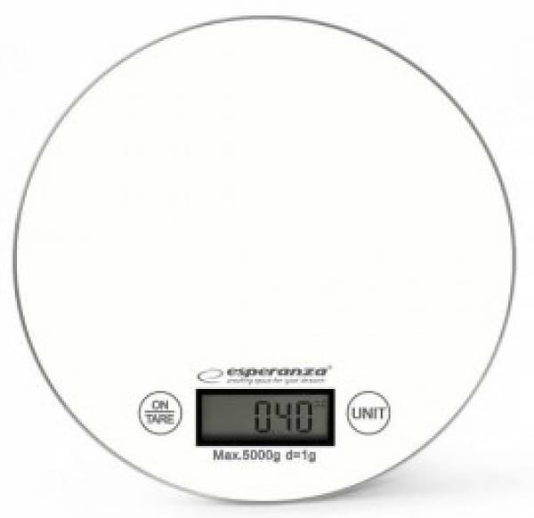Фото - Ваги кухонні Esperanza Scales EKS003W White