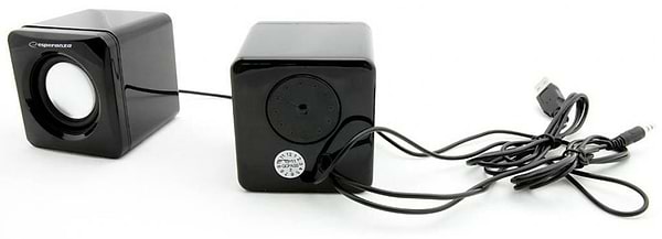 Фото - Компьютерная акустика компактная 2.0 Esperanza Speakers EP111 Black