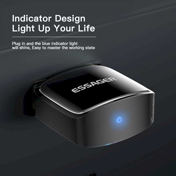 Фото - Адаптер сети Bluetooth USB Essager Starlord USB Bluetooth 5.0 Adapter Black (EBT50-XJ01-Z)