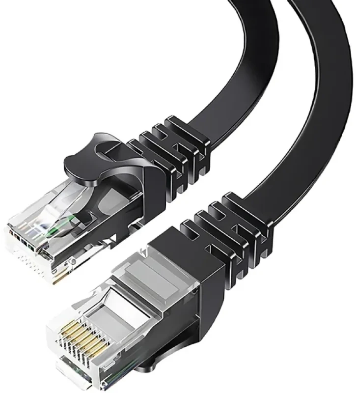 Кабель патч-корд Essager TopSpeed Cable Ethernet Cat 6 RJ45 UTP 15 м Black (EXCWXY-JSE01)