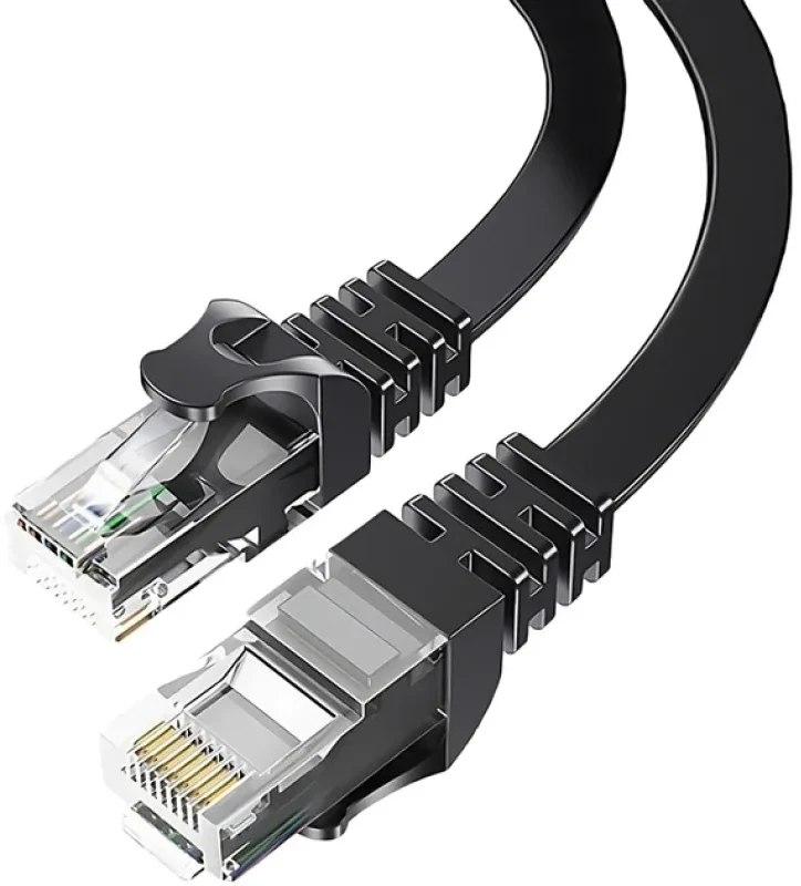 Кабель патч-корд Essager TopSpeed Cable Ethernet Cat 6 RJ45 UTP 0.5 м Black (EXCWXB-JSB01)