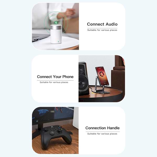 Фото - Адаптер сети Bluetooth USB Essager Starlord USB Bluetooth 5.0 Adapter Black (EBT50-XJ01-Z)