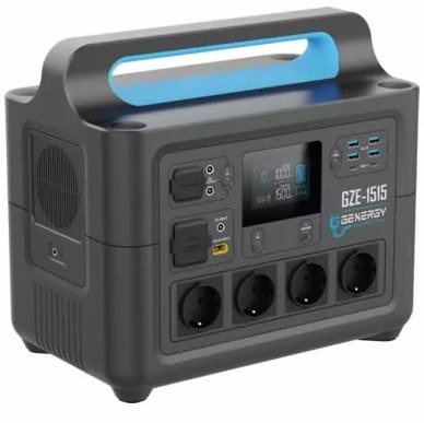 Фото - Зарядна станція універсальна Genergy GZE-1515 1484Wh 1500W