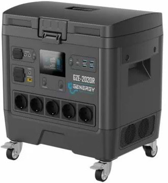 Фото - Зарядна станція універсальна Genergy GZE-2020R 1953 Wh 2000W + акумулятор Li-Ion 1953 Вт/год