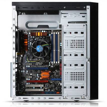 Фото - Корпус Gamemax ATX з БЖ (ET-211-400W-2U3)