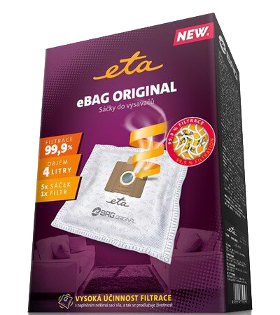 Набір мішків для пилососа ETA eBag Original 9600 68000