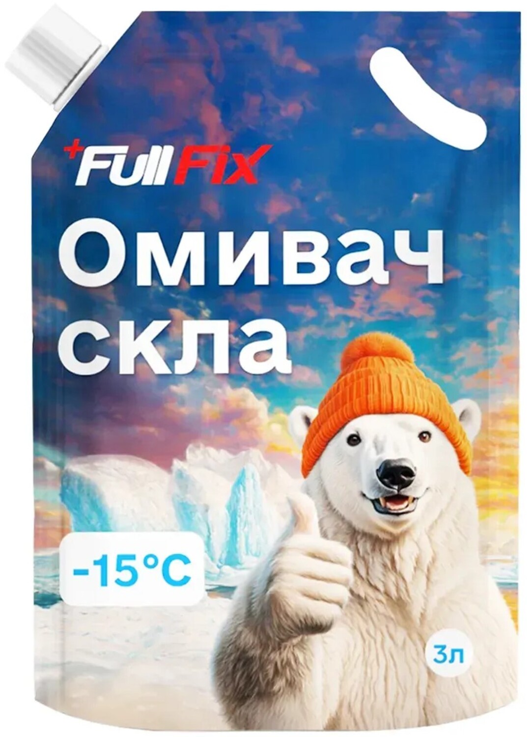 Омивач скла FullFix 3 л Ice Age (ETB15)