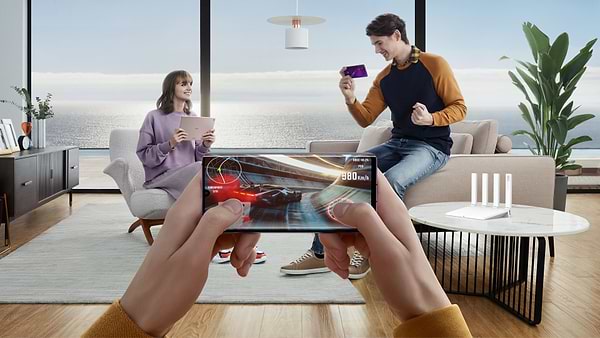 Фото - Маршрутизатор интернет WiFi6 Huawei AX3 (Dual Core) WS7100-20 White