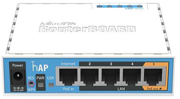 Фото - Маршрутизатор интернет WiFi4 MikroTik hAP RB951Ui-2ND