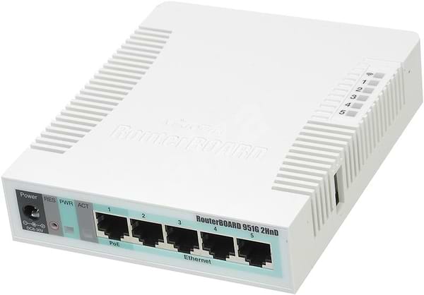 Фото - Маршрутизатор интернет WiFi4 MikroTik RB951G-2HnD