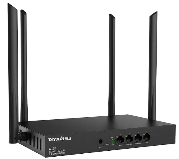 Фото - Маршрутизатор интернет WiFi5 Tenda W15E