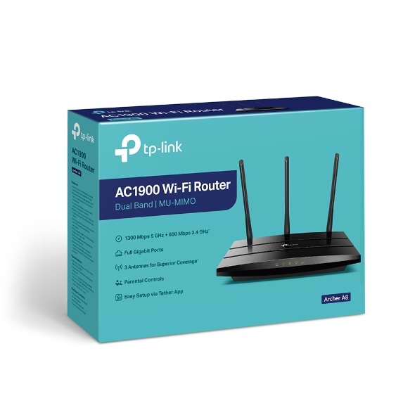 Фото - Маршрутизатор интернет WiFi5 TP-Link Archer A8