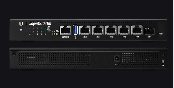 Фото - Маршрутизатор интернет LAN Ubiquiti ER-6P