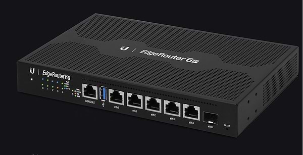Фото - Маршрутизатор интернет LAN Ubiquiti ER-6P