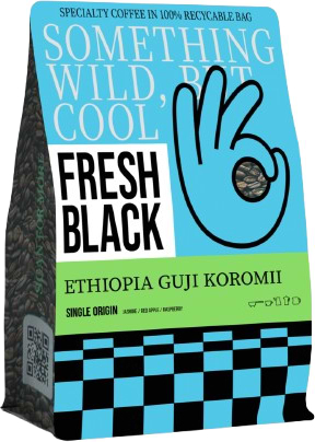 Фото - Кава в зернах Fresh Black Ethiopia 200г