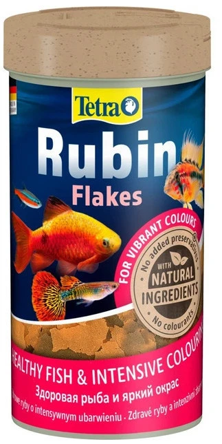 Корм для риб Tetra Rubin Flakes для акваріумних для забарвлення пластівці 52 г (4004218726475)