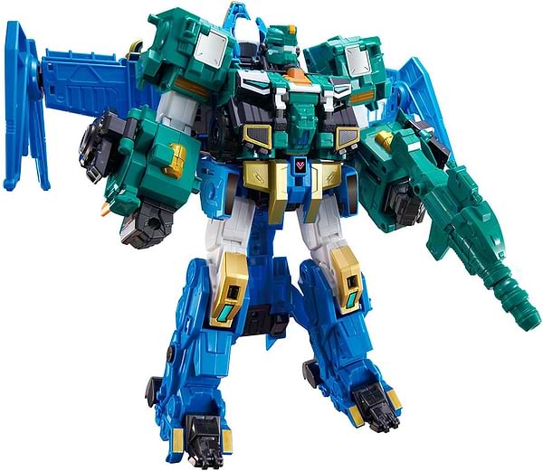 Фото - Тварина-трансформер Dinoster СТЕГО БЛАСТ ВІНГ (2 машини, динозавр) (EU580802)