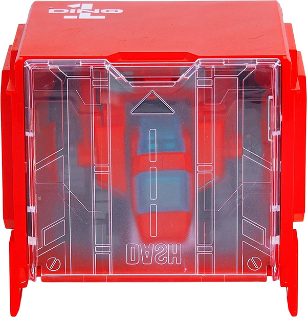 Фото - Тварина-трансформер Dinoster ЧЕРВОНИЙ РАПТОР-БОТ (бокс для зберігання) (EU580840-1)