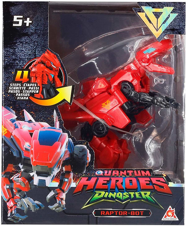 Фото - Тварина-трансформер Dinoster ЛУЧІО (EU580851)