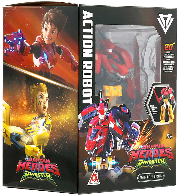 Фото - Робот-трансформер Dinoster РАПТОР ТРОН (EU580872)