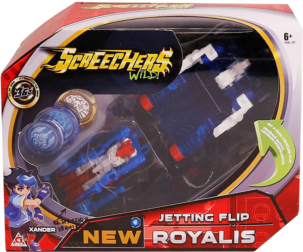Фото - Машинка-трансформер Screechers Wild! S2 L2 - Роялис (EU684301)