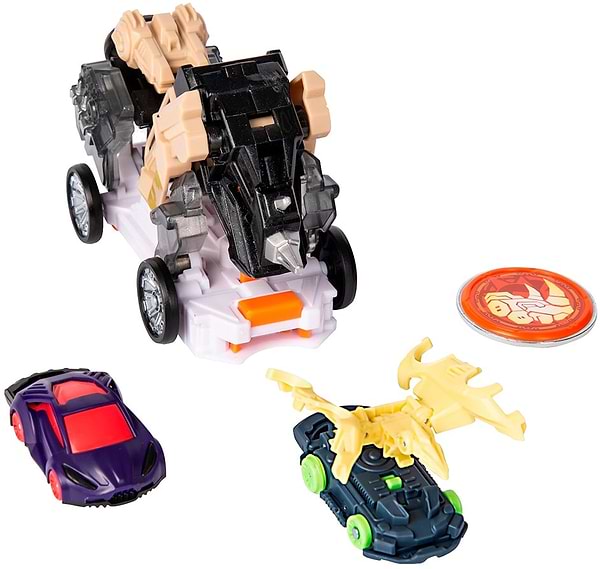 Фото - Машинка-трансформер Screechers Wild! S4 L3 - ЛАЙТНІНГ РАЙНО (EU685303)