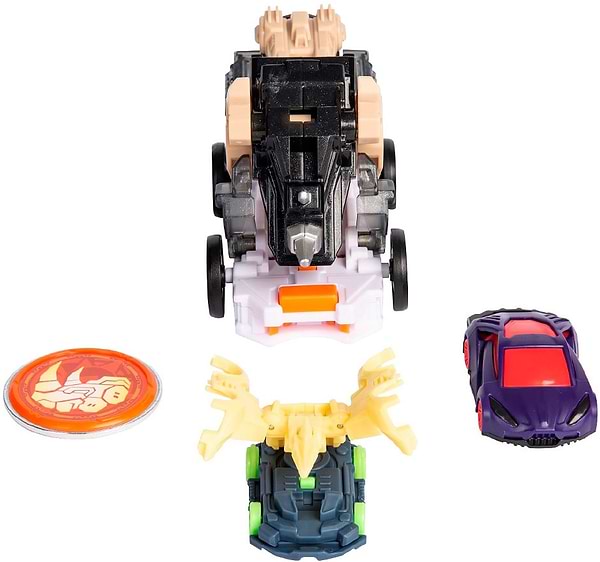 Фото - Машинка-трансформер Screechers Wild! S4 L3 - ЛАЙТНІНГ РАЙНО (EU685303)