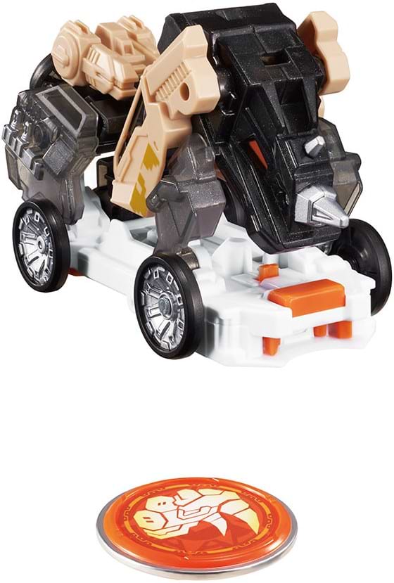 Фото - Машинка-трансформер Screechers Wild! S4 L3 - ЛАЙТНІНГ РАЙНО (EU685303)