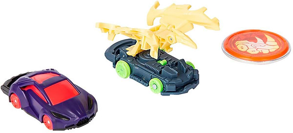 Фото - Машинка-трансформер Screechers Wild! S4 L3 - ЛАЙТНІНГ РАЙНО (EU685303)