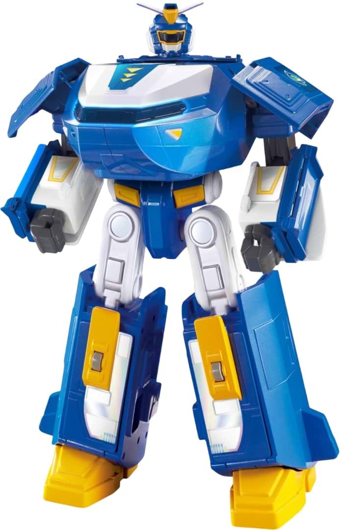 Робот-трансформер Super Wings Transforming Aircraft Повітряна База Робот світло звук (EU760888)