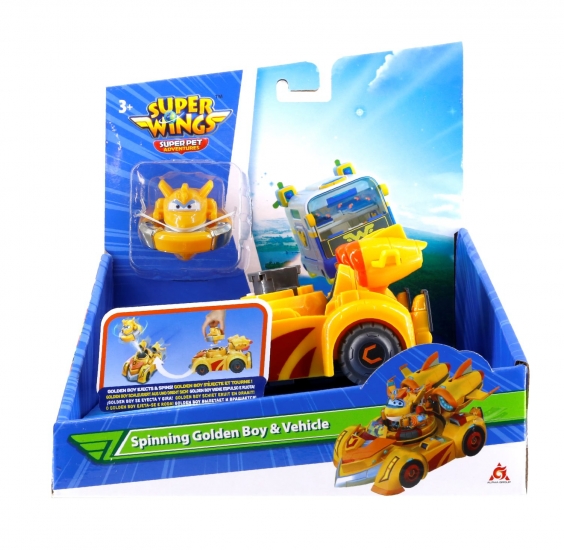 Фото - Игровой набор Spinning Vehicle Golden Boy (EU770331)