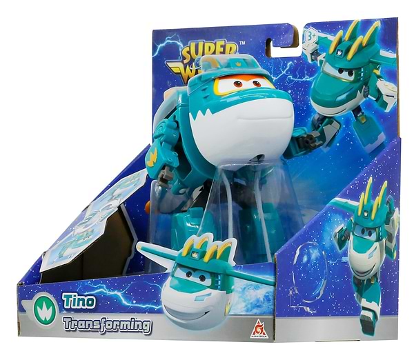 Фото - Колекційна фігурка Super Wings Transforming Tino (EU780237)