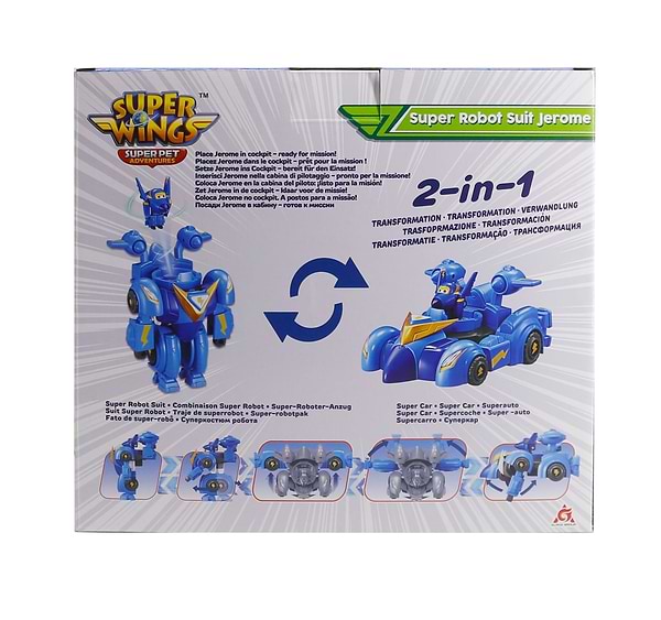 Фото - Игровой набор Super Wings Super Robot Suit Jerome (EU770353)
