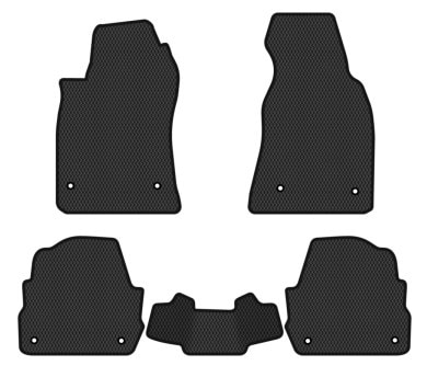 EVA коврики в салон авто EVAtech для A6 (C5) 4WD Restyling Audi 2001-2004 2 поколение Combi EU (AU34128CGK5TL8RBB)