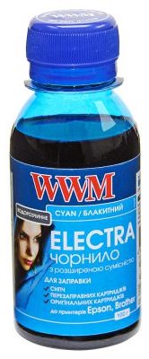 Чернила WWM Epson Universal Electra 100ml Cyan (EU/C-2)