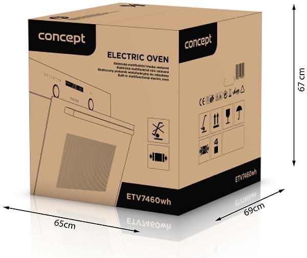 Фото - Духовой шкаф электрический Concept ETV7460wh