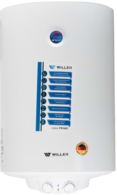 Фото - Водонагреватель Willer EV80DR серия Prime