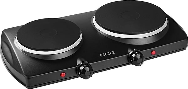 Фото - Уцінка - Плита електрична настільна ECG EV 2512 Black