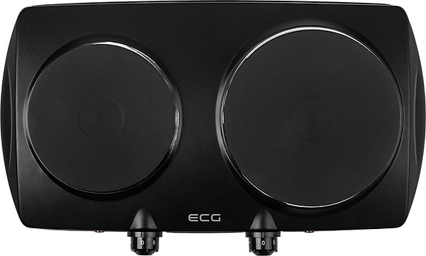 Фото - Уцінка - Плита електрична настільна ECG EV 2512 Black